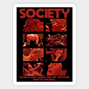 Society Movie Cult Body 80s Horror Film Magnet